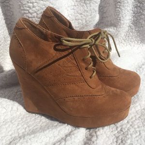 Forever 21 Suede Wedges